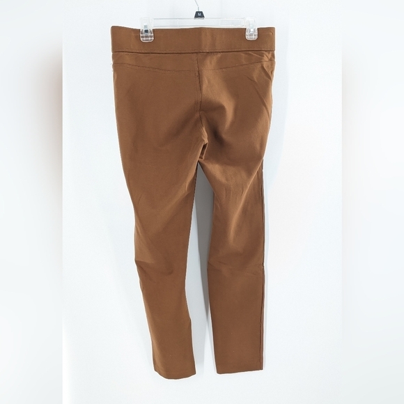 Ralph Lauren Faux Leather Camel Leggings Pants Size 12 - Picture 3 of 4